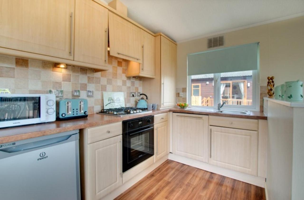 Stunning 3-Bed Hot Tub Lodge Northumberland Felton  Kültér fotó